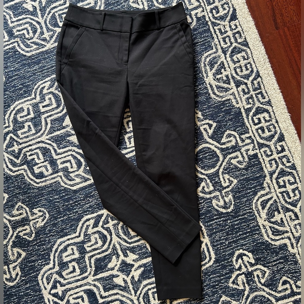ANN TAYLOR LOFT Black Trousers Pants Career 4
